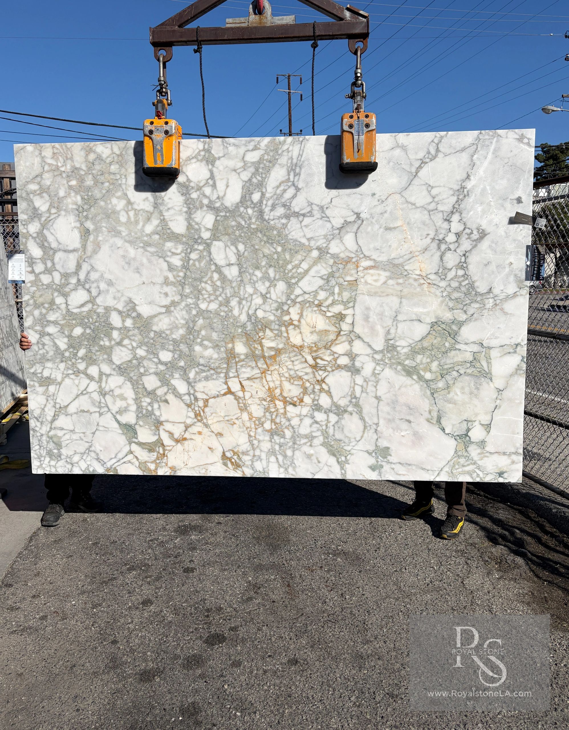 2cm Antolini Calacatta Monet Verde EC802 Honed Marble Slab 78" x 117"