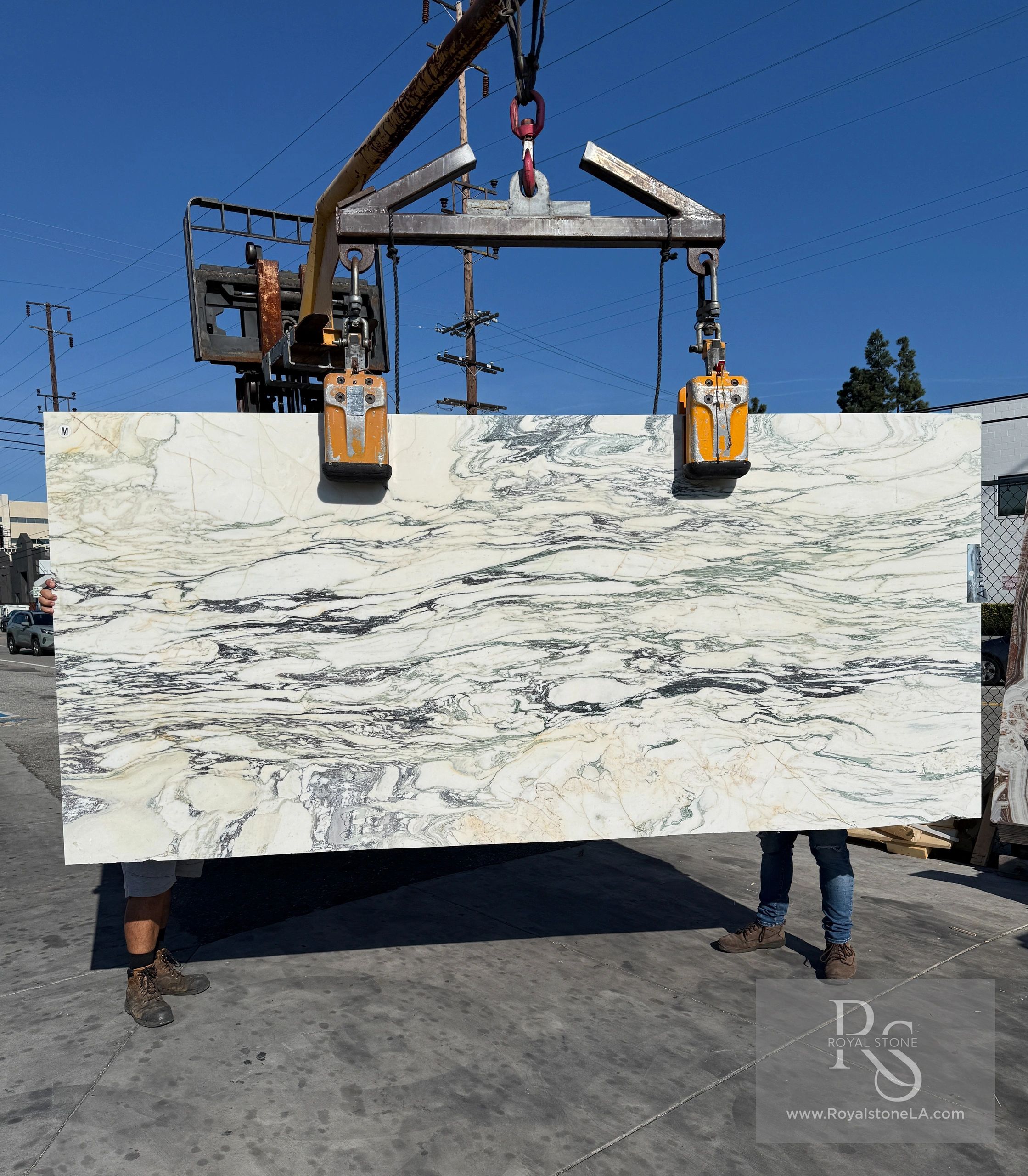 2cm Antolini Calacatta Viola Classic DS431 Honed Finish Marble 54" x 120" 