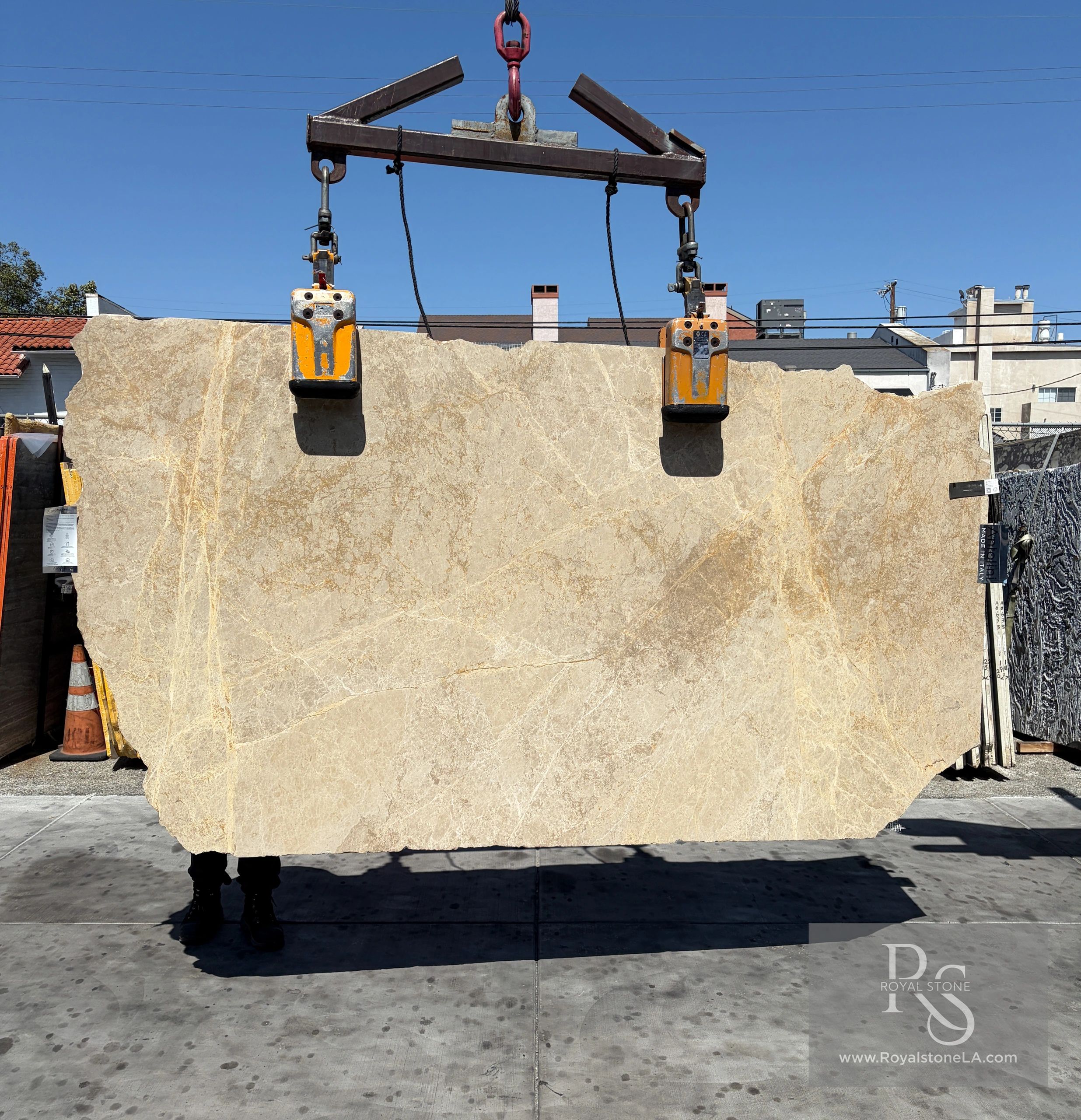 2cm Antolini Emperador Light EE209 Honed Finish Marble Slab 58" x 111"