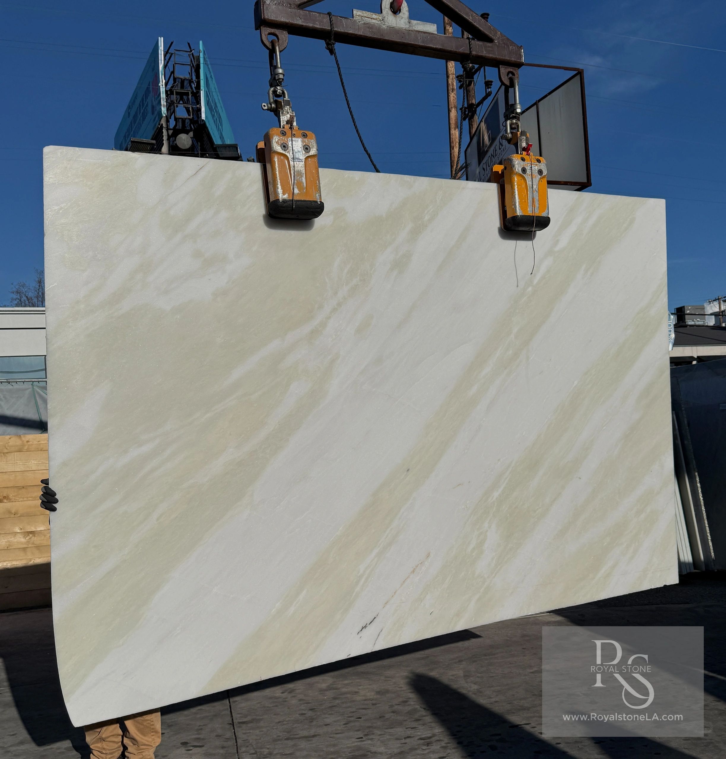2cm Antolini Mystery White Marble Honed Finish 75x113