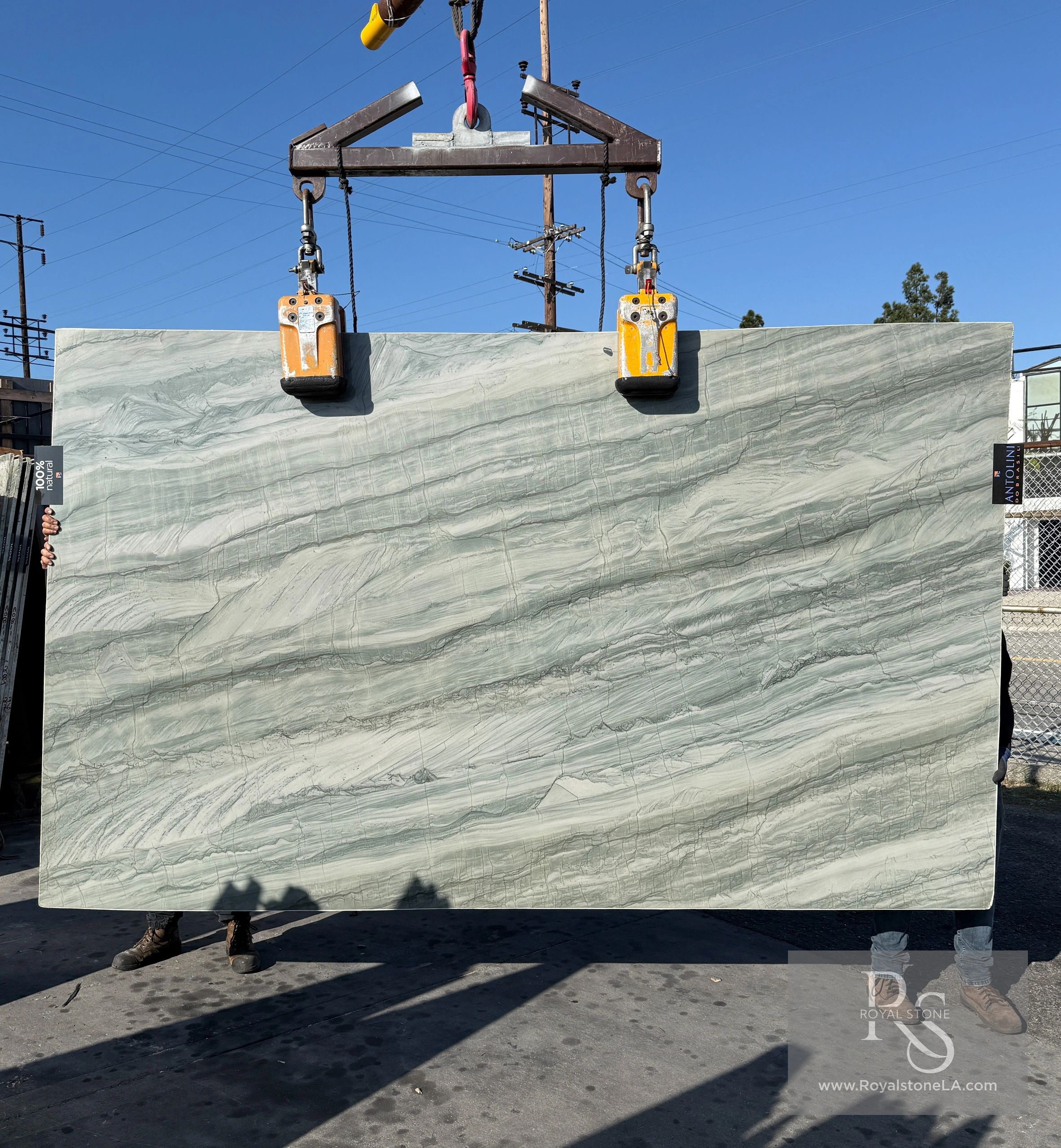 2cm Antolini Quartzite Aqua Green Ocean Polished  AO811 Slab 76x126