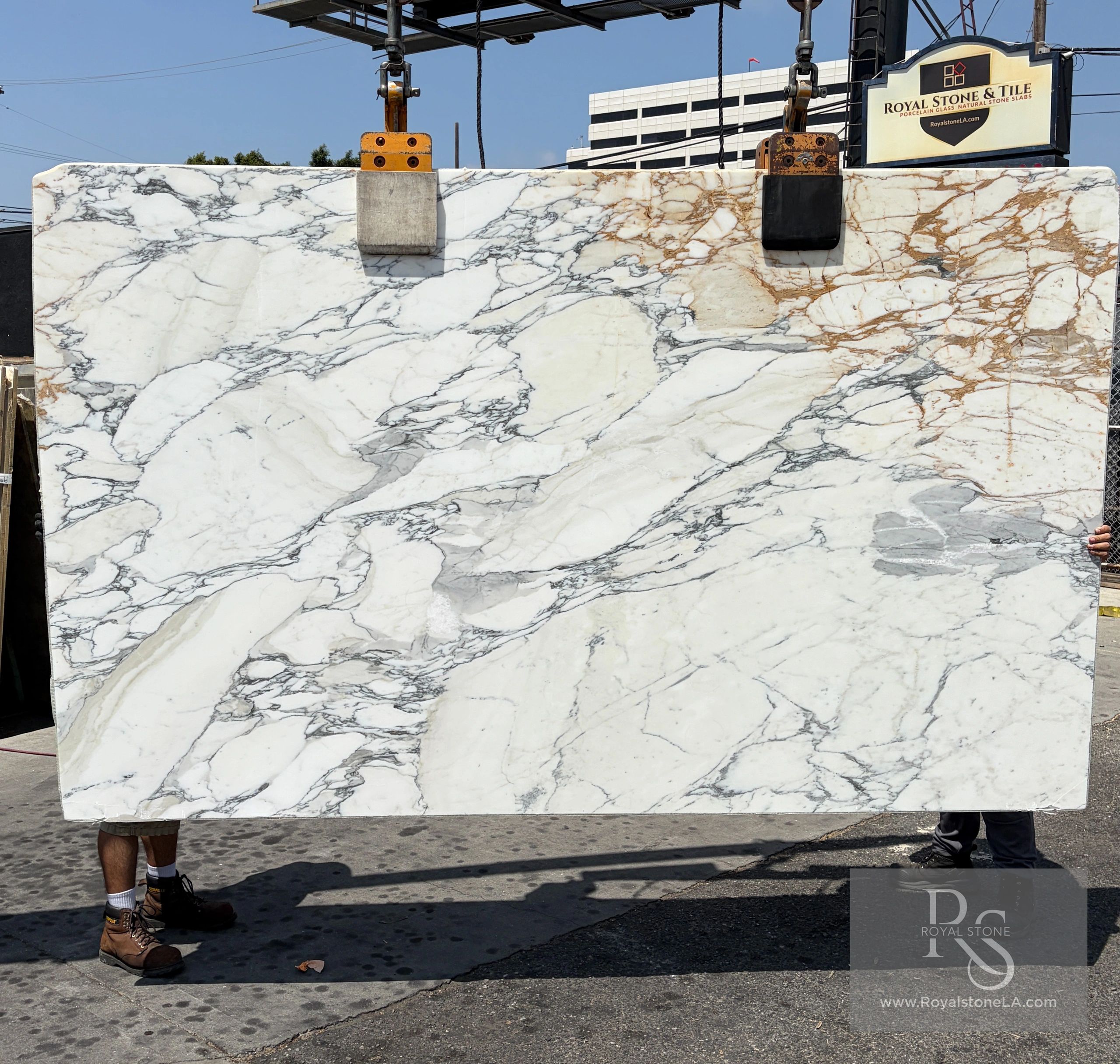 2cm Arabescato Corchia Calacatta Select Marble Slab Honed 71" x 117"