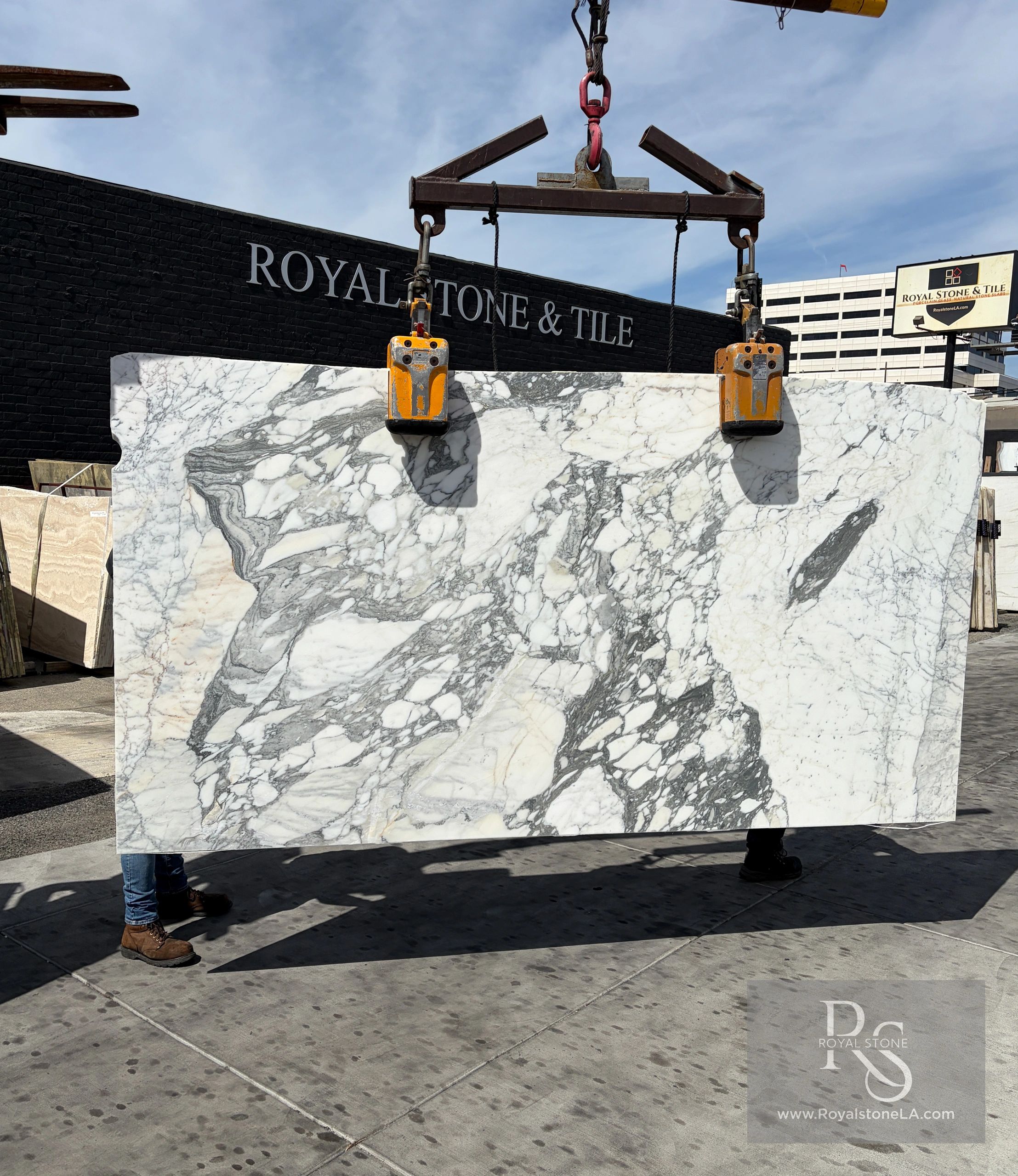 2cm Arabescato Corchia Italian Marble Slab Honed Finish 63" x 122"
