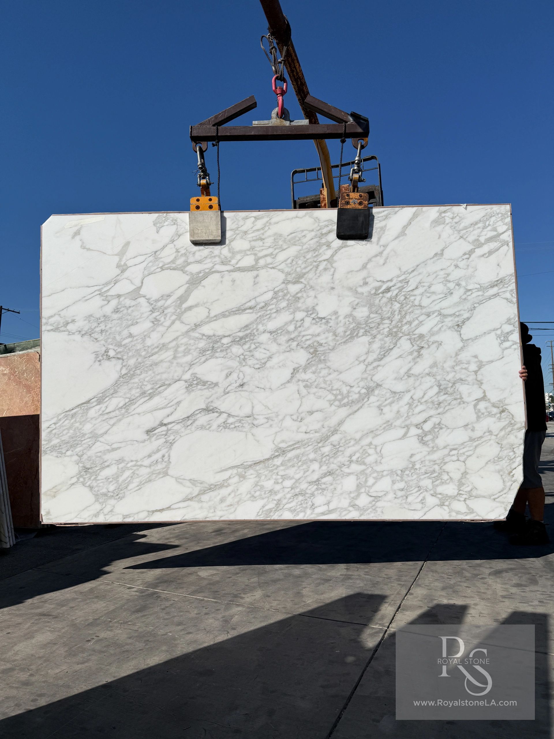 2cm Calacatta Borghini Wow Honed Finish Italian Marble Slab 80x126