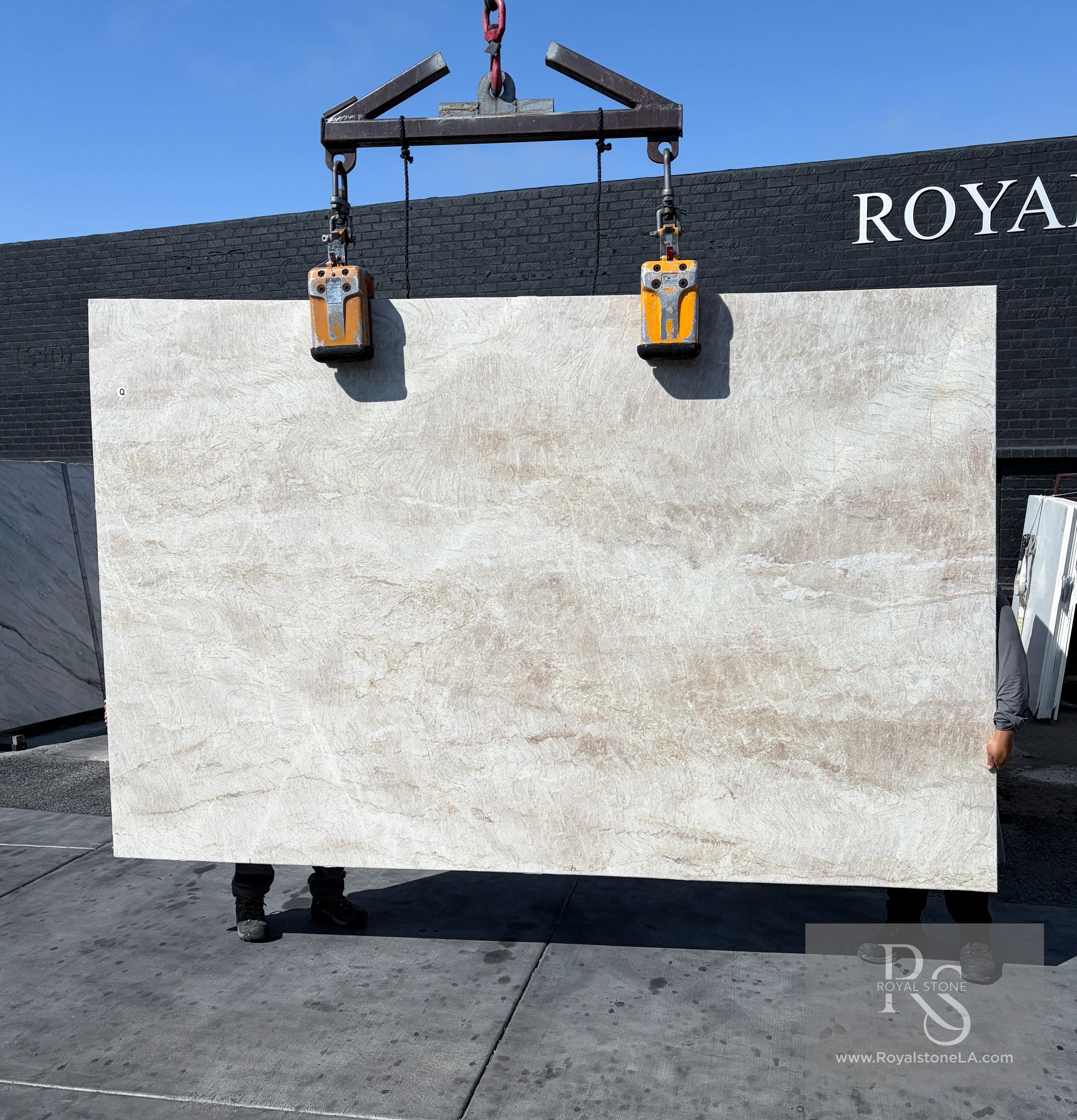 2cm Paolo Taj Mahal Select Honed Finish Quartzite Slab 79" x 124"