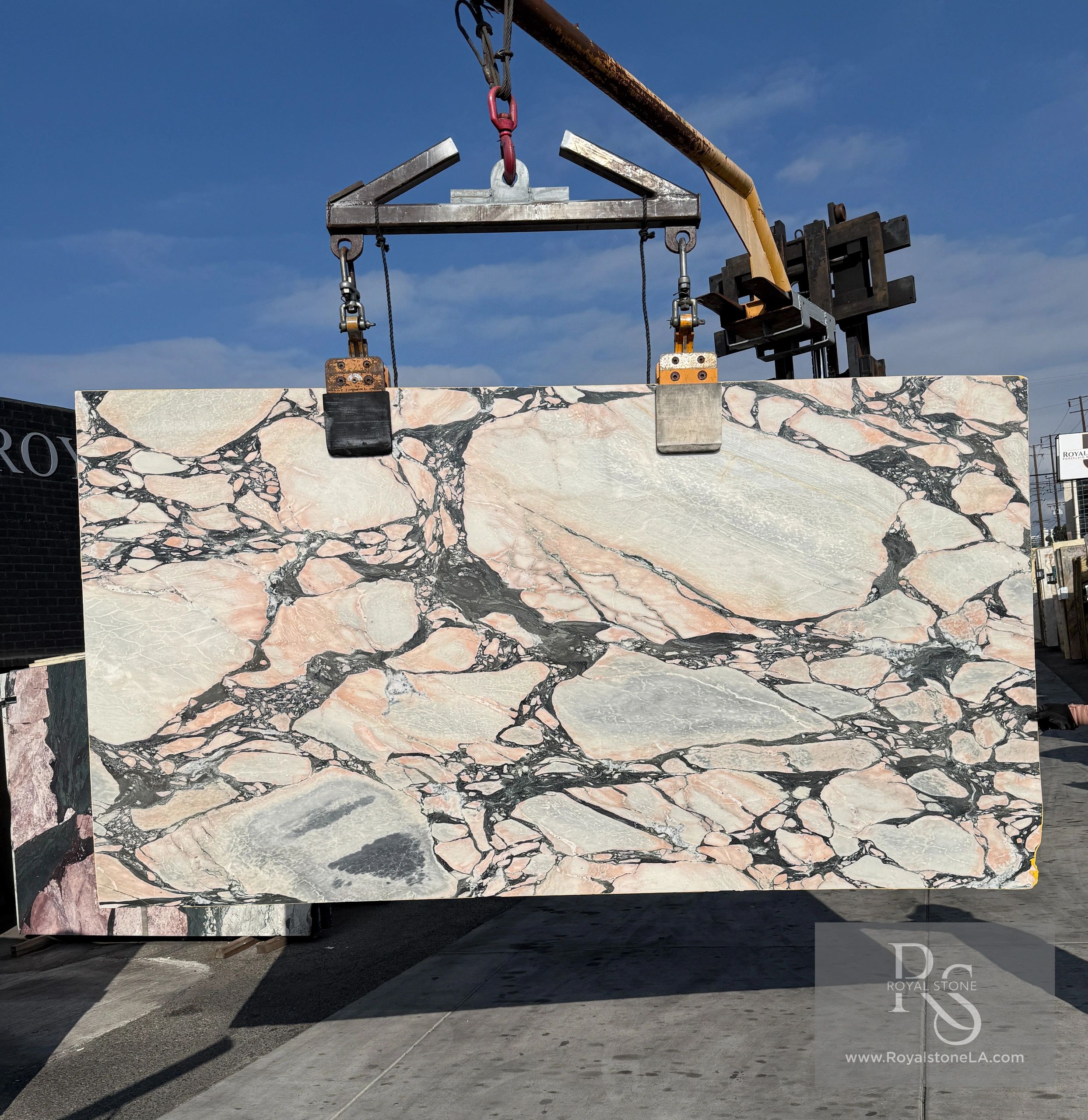 2cm Viola Antico Paonazzo Marble Slab Noir Rose Polished 66x124