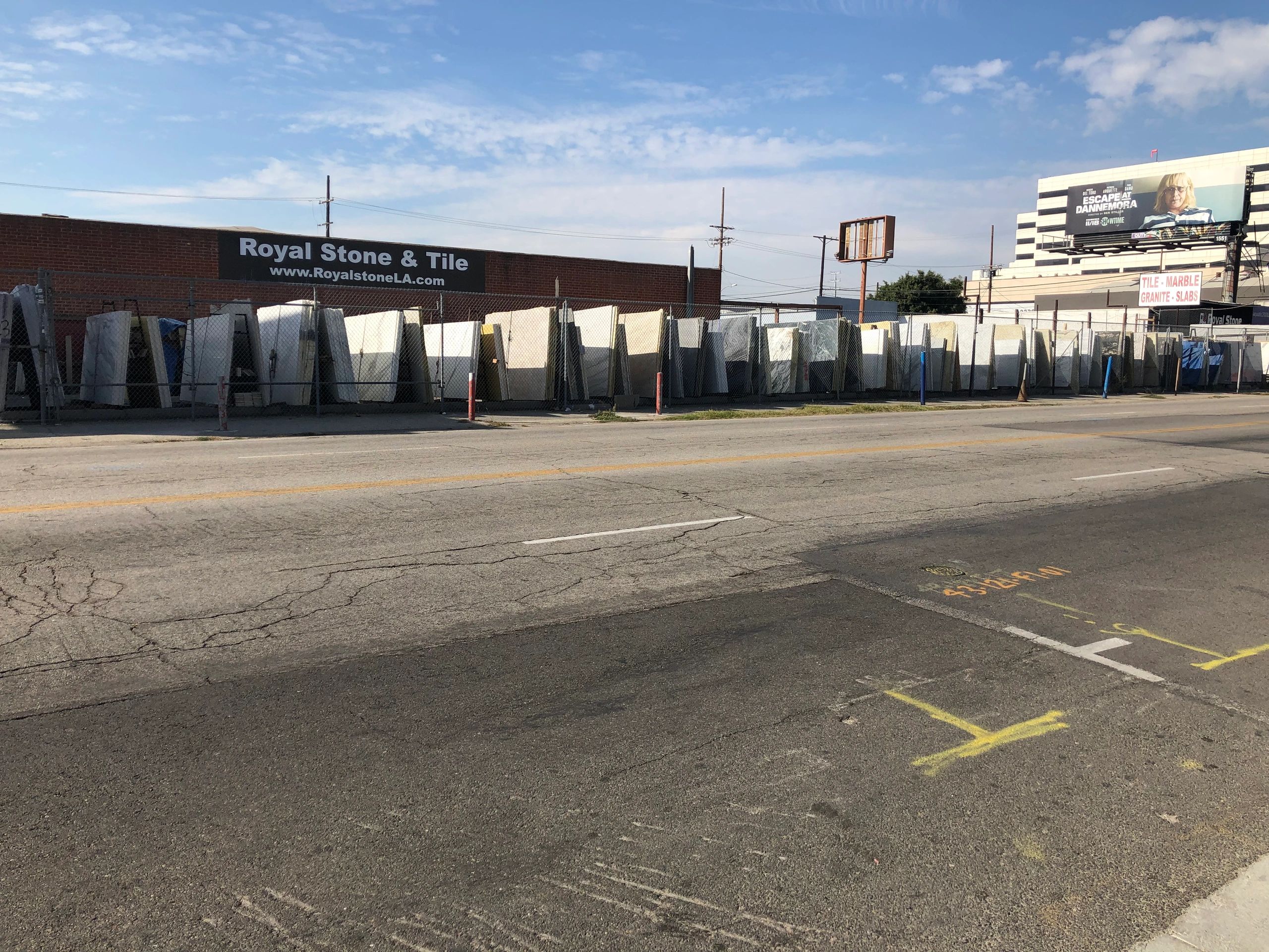 Slab Yard in Los Angeles at Royal Stone & Tile