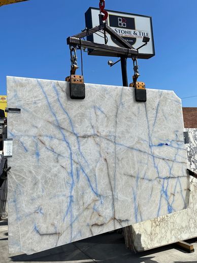 ice grey polished marble backlit slab