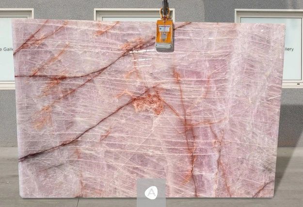Cristallo Rosa "Wow" Natural Stone Slabs by Antolini 