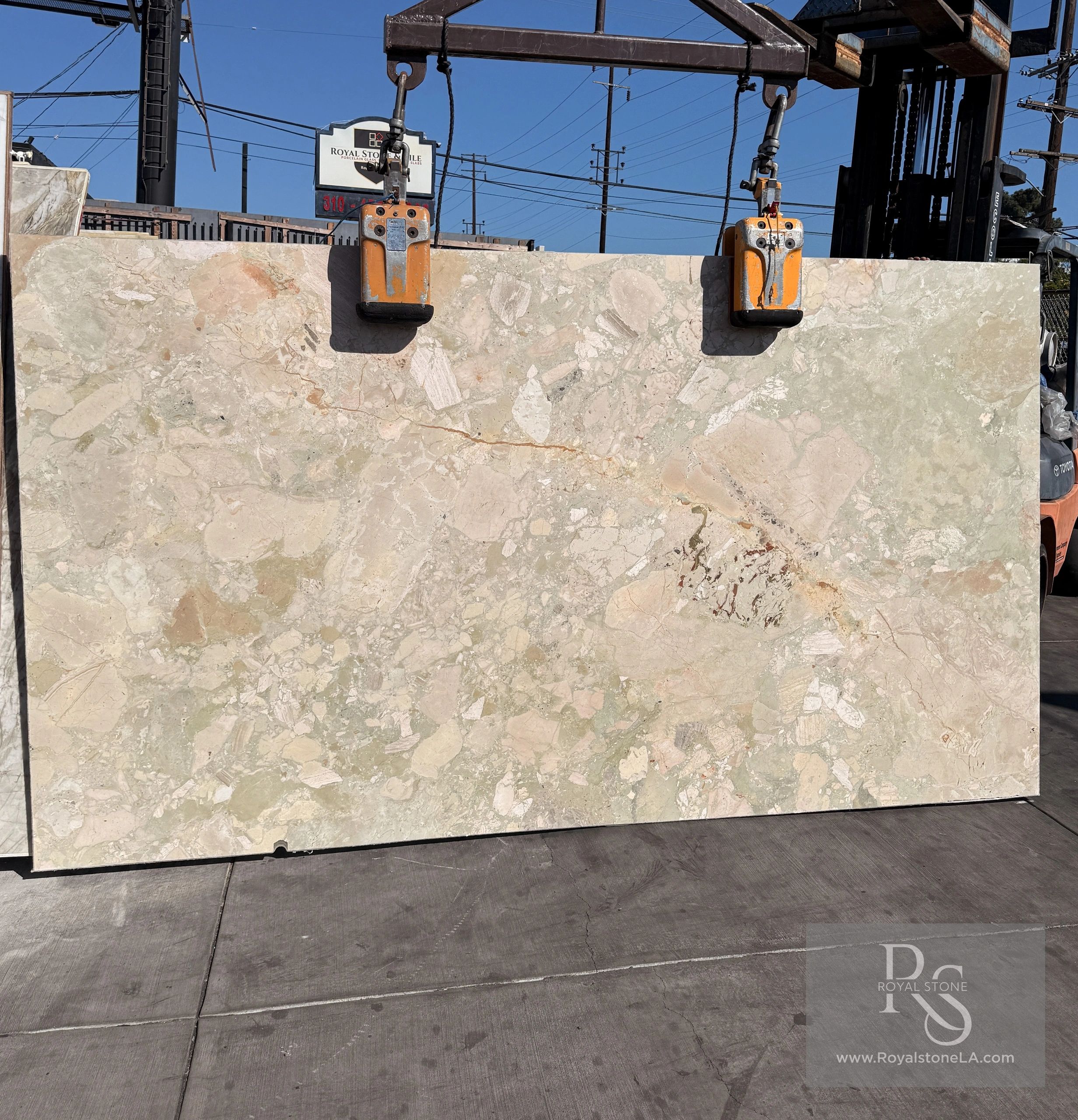 Quattro Stagiono Ceppo Marble Slab Honed 67x120