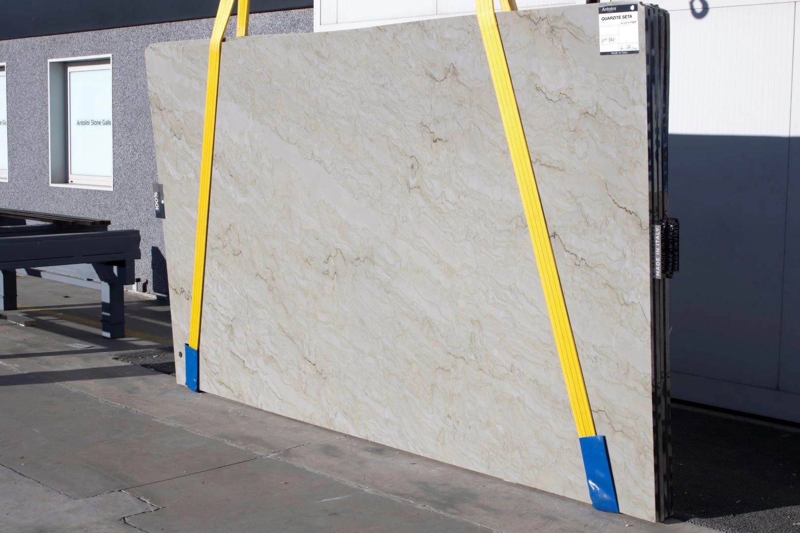Antolini Quartzite Seta Slabs in stock in Los Angeles