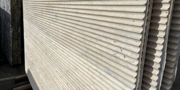 Fluted Finish Natural Stone Slabs by Antolini with special Flute texture by Antolini at Royal Stone 