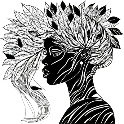 Line Art Image Created in AI