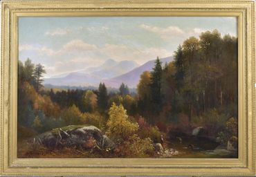 Benjamin Champney (1817-1907)
“Mount Chocorua and Moat from North Conway” 1875