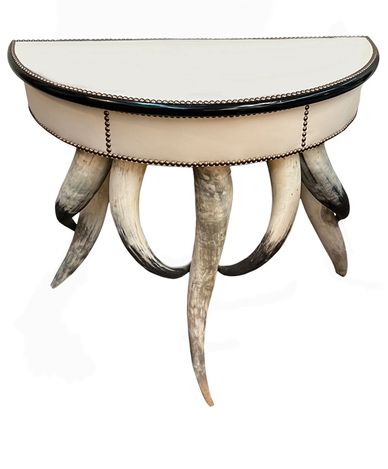 Horn Console Table