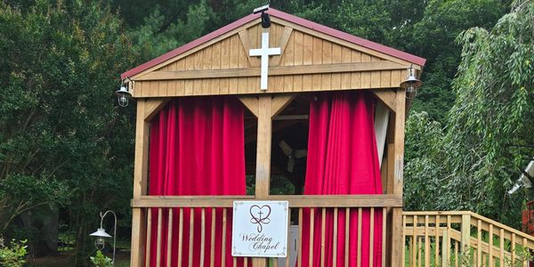 Our private wedding chapel 
