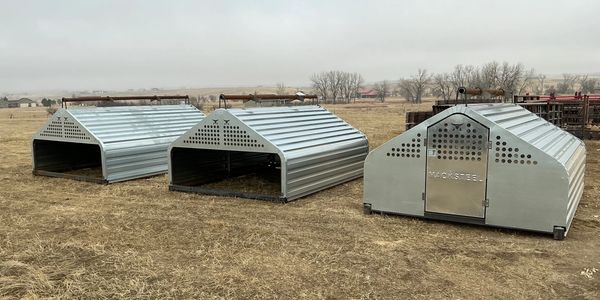 12’ & 24’ calf shelters