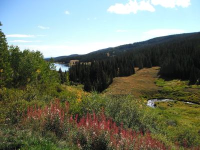 Mountain scenery.