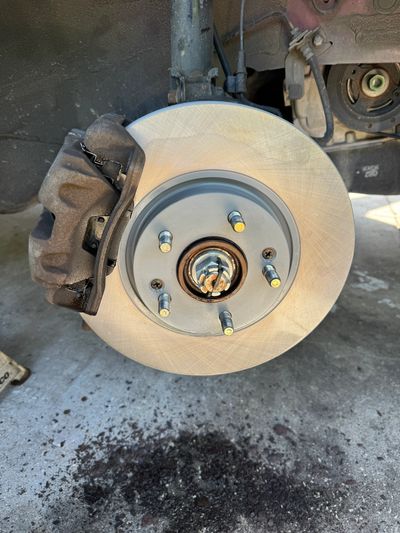Front brake rotor