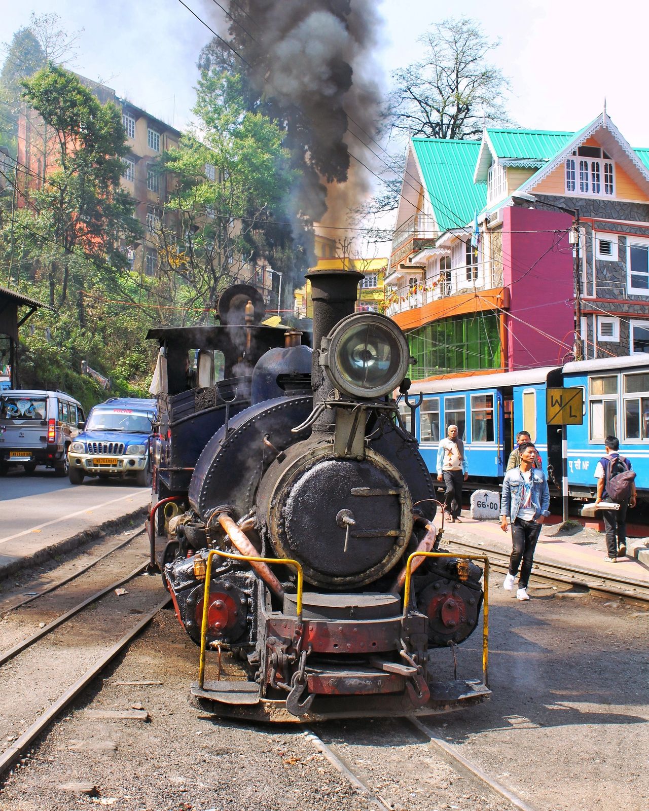 The Interior Of A Darjeeling Himalayan Railway Train Carriage (aka