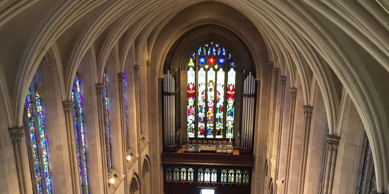 Denver Masonry LLC cleaned the inside of St Johns Cathedral in Denver, CO