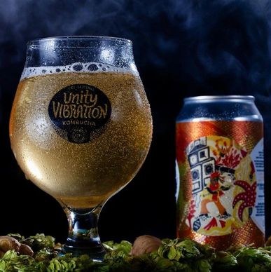 unity vibration elder wand Unity Vibration 'Elderwand' Kombucha Beer, Michigan, USA