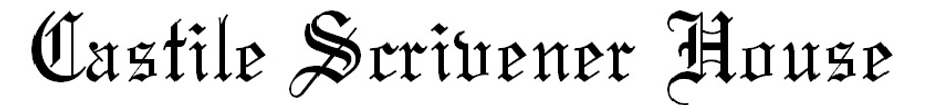 Castile Scrivener House