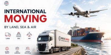 International moving services via land, sea, and air with expert solutions.