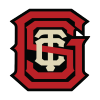 Stylized monogram logo with intertwined letters.