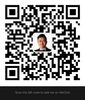 QR code with a person's photo in the center.