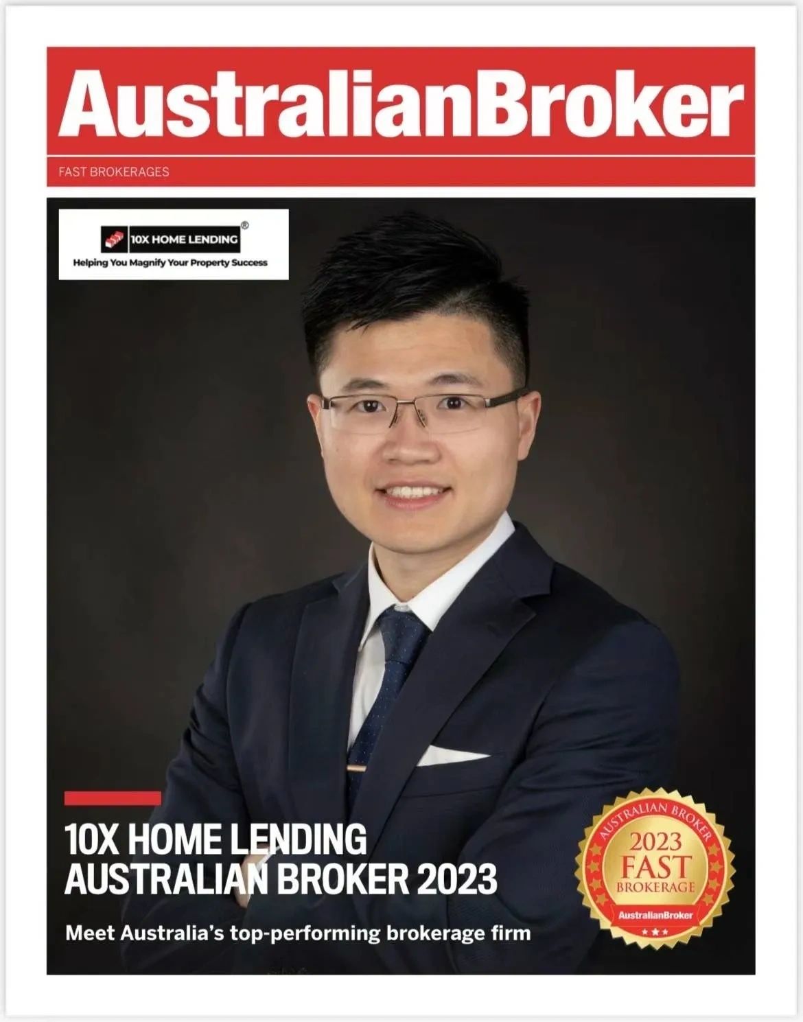 10X Home Lending - Has Been Nominated as one of Fast Brokerage in 2023 by AustralianBroker.