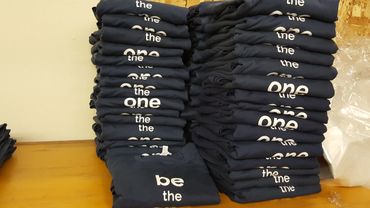 "The one" printed shirts