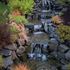 waterfall hillside
