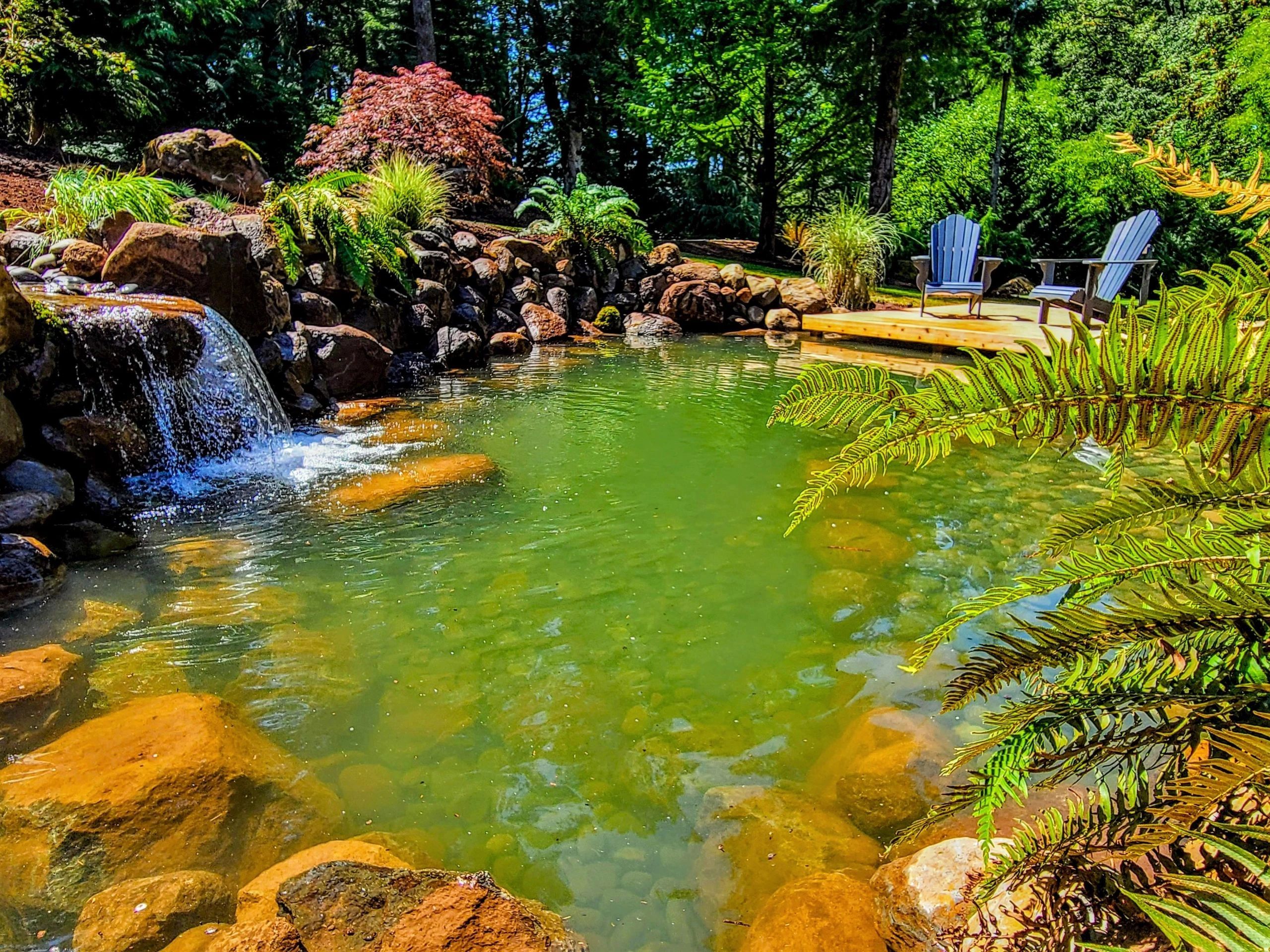 large pond