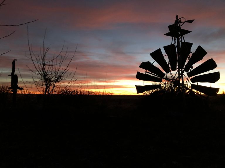 Sunrise on the high plains of Colorado
