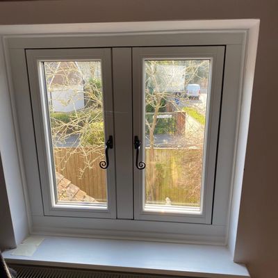 casement windows viewed from inside, Cool Handles