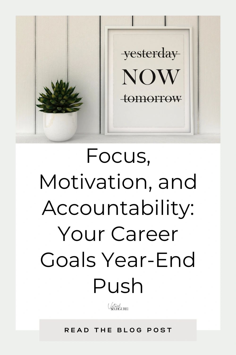 Your career goals are within reach.