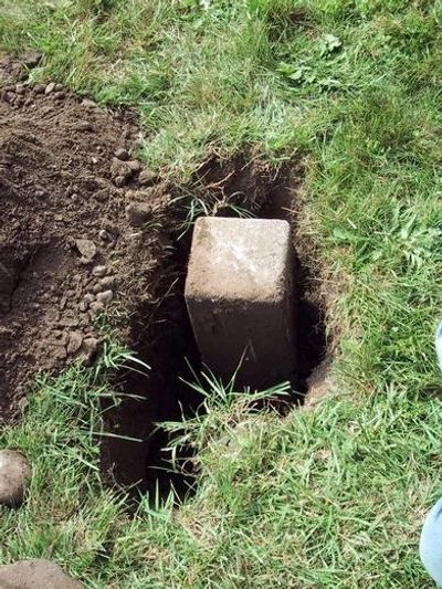 Concrete Property Markers - Conigliaro Block