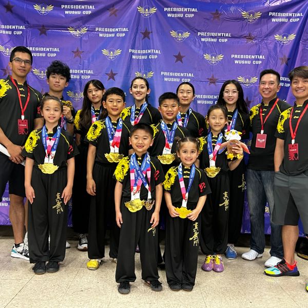 Zen Wushu competition team won medals