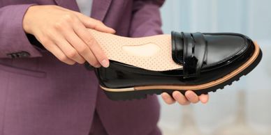 Comfortable orthotics for work shoes and professional footwear