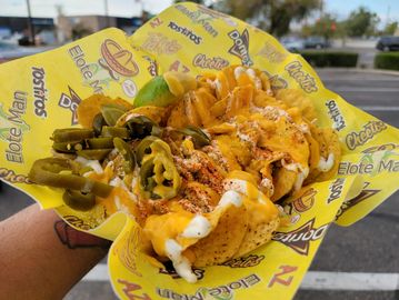 Glendale best nachos elote man az