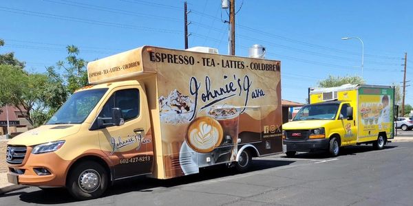 Johnnies Java coffee truck serving Metro phoenix