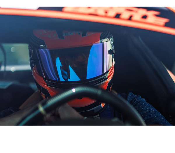 Michael "Big Sexy" Young  In the BSR Special Edition C8 Z07  getting ready at Road America in 2024 