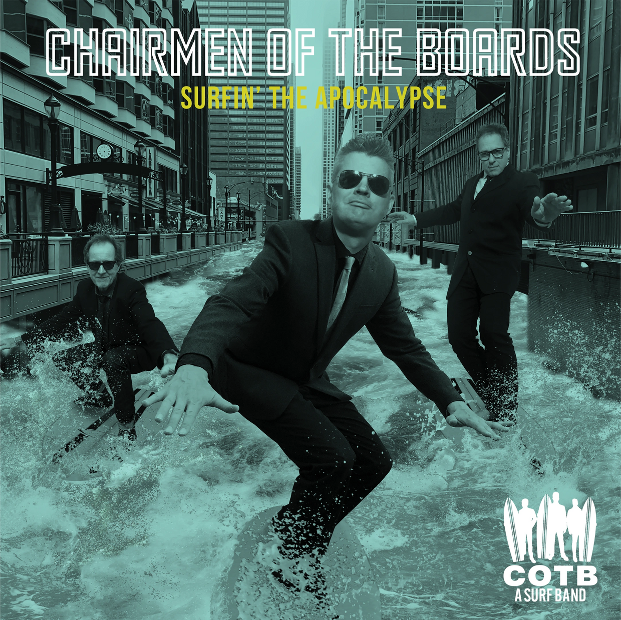 Album cover of the band chairmen of the boards