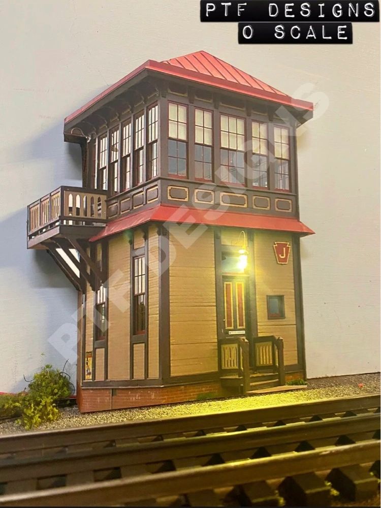 O Scale Strasburg J Tower
