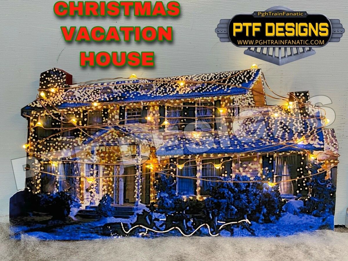 O Scale Christmas Vacation House Building Flat