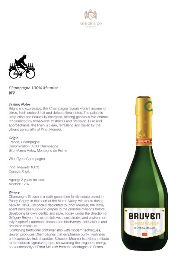champagne bruyen 100% meunier
