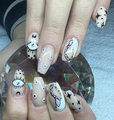 Expert art hand painted