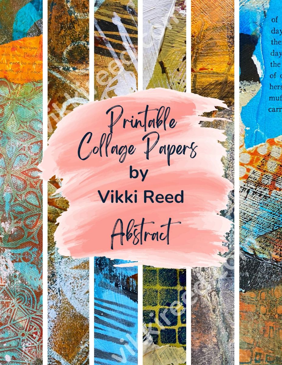 Printable Collage Papers - Abstract