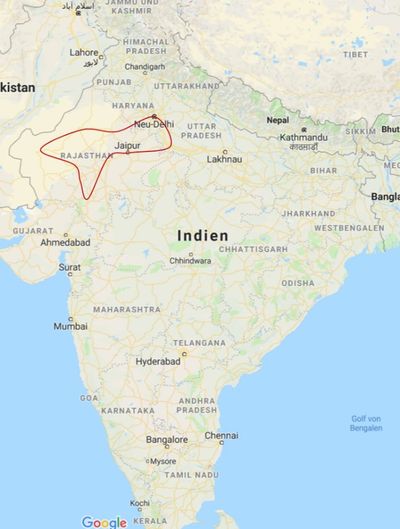 Delhi- Agra- Jaipur- Pushkar- Udaipur- Ranakpur- Jodhpur- Khuri- Jaisalmer- Bikaner- Mandawa- Delhi 